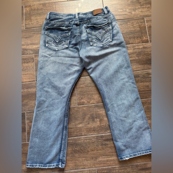 Flypaper Men's Bootcut Jeans - Blue - Picture 7 of 7